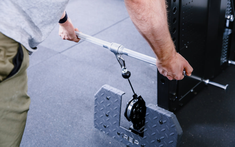 25" Series Straight Bar Cable Attachment