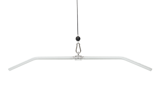 48" Fully Knurled Lat Bar Cable Attachment