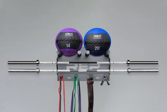 Wall Mounted Gym Storage Rack